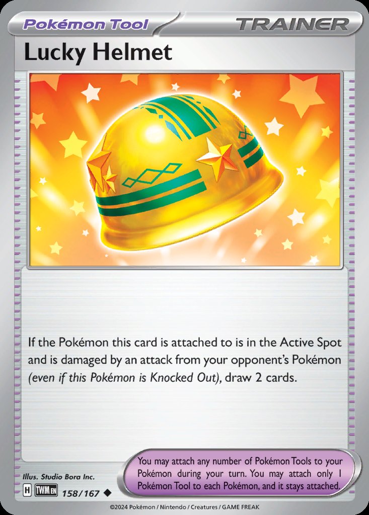 Lucky Helmet - Twilight Masquerade (Uncommon) [TWM-158] Immagine principale del prodotto