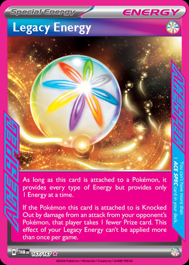 Legacy Energy - Twilight Masquerade (ACE Rare) [TWM-167] Image principale du produit