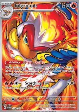 Infernape - Twilight Masquerade (Illustration Rare) [TWM-173] Hauptbild