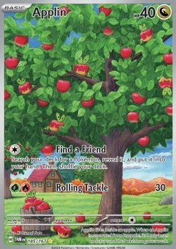 Applin - Twilight Masquerade (Illustration Rare) [TWM-185] Hauptbild