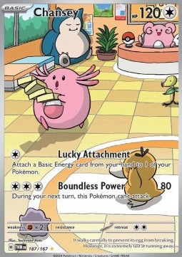 Chansey - Twilight Masquerade (Illustration Rare) [TWM-187] Imagen principal del producto