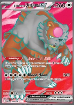 Bloodmoon Ursaluna ex - Twilight Masquerade (Ultra Rare) [TWM-202] Hauptbild
