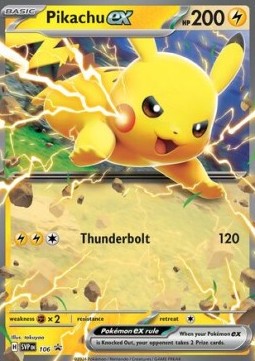 Pikachu ex - SV Black Star Promos (Promo) [SVP-106] Hover Image