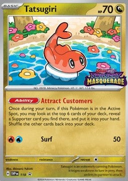 Tatsugiri - SV Black Star Promos (Promo) [SVP-118] Main image