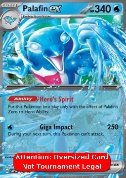 Palafin ex - SV Black Star Promos (Oversized) [SVP-126] Hover Image