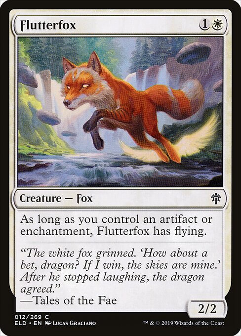 Flutterfox – Throne of Eldraine (ELD-12) Magic: The Gathering card | LC-REM-20260804-15150801224012-769cddf0-2078-456b-a622-057571464fe7