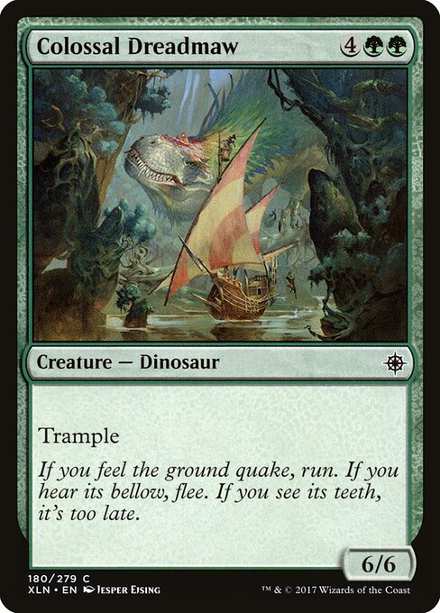 Colossal Dreadmaw – Ixalan (XLN-180) Magic: The Gathering card | LC-REM-20260804-15414840099148-76ac5b70-47db-4cdb-91e7-e5c18c42e516