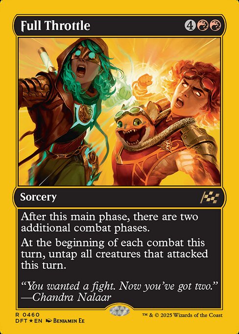 Full Throttle – Aetherdrift (DFT-460) Magic: The Gathering card | LC-REM-20260804-15339565023564-76bf1b29-5a8a-4ac1-aa17-58fcbda969a2