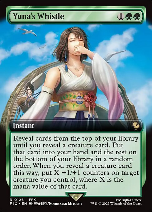 Yuna's Whistle – Final Fantasy Commander (FIC-126) Magic: The Gathering card | LC-REM-20260804-15543936680268-76c0645f-d44c-4ad3-9e90-9d6187e44eb4