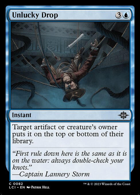 Unlucky Drop – The Lost Caverns of Ixalan (LCI-82) Magic: The Gathering card | LC-REM-20260804-15393094795596-76ebb2df-8891-434e-9cd0-f25b848cb754