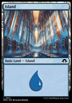 Island (V.2) - Modern Horizons 3 (Land) [MH3-312] Hauptbild