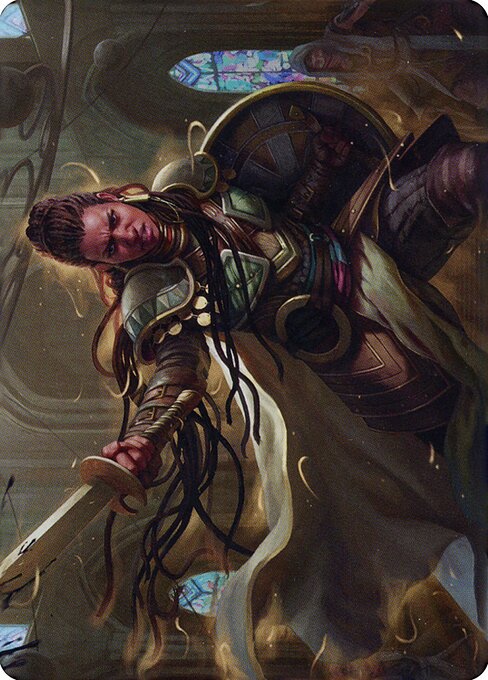 Shanna, Purifying Blade // Shanna, Purifying Blade – Dominaria United Art Series (ADMU-55) Magic: The Gathering card | LC-REM-20260804-15151686189388-771263b8-e3aa-457e-9c66-62ed08fcb152