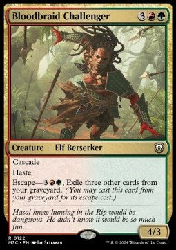 Bloodbraid Challenger - Commander: Modern Horizons 3 (Rare) [M3C-122] Immagine principale del prodotto