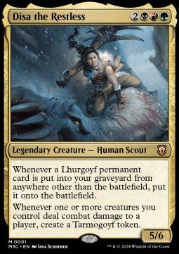 Disa the Restless - Commander: Modern Horizons 3 (Mythic) [M3C-1] Immagine principale del prodotto