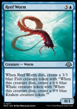 Reef Worm - Modern Horizons 3 (Uncommon) [MH3-271] Main image