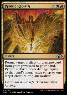 Pyretic Rebirth - Modern Horizons 3 (Uncommon) [MH3-200] Main image