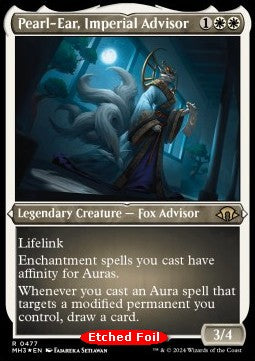 Pearl-Ear, Imperial Advisor (V.2) - Modern Horizons 3: Extras (Rare) [XMH3-477]