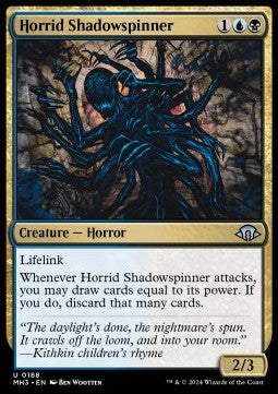 Horrid Shadowspinner - Modern Horizons 3 (Uncommon) [MH3-188] Main image