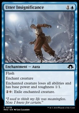 Utter Insignificance - Modern Horizons 3 (Common) [MH3-78] Main image
