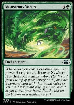 Monstrous Vortex - Modern Horizons 3 (Uncommon) [MH3-162] Main image