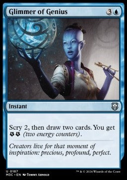 Glimmer of Genius - Commander: Modern Horizons 3 (Uncommon) [M3C-187] Imagen principal del producto