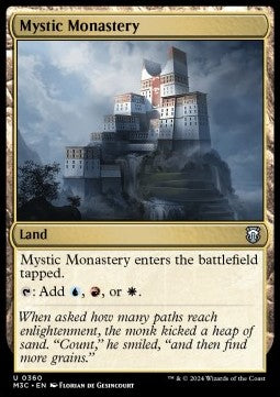 Mystic Monastery - Commander: Modern Horizons 3 (Uncommon) [M3C-360] Imagen principal del producto