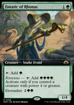 Fanatic of Rhonas - Modern Horizons 3: Extras (Rare) [XMH3-458]