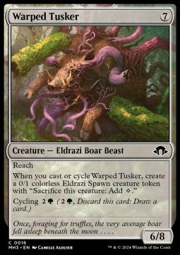 Warped Tusker - Modern Horizons 3 (Common) [MH3-16] Main image