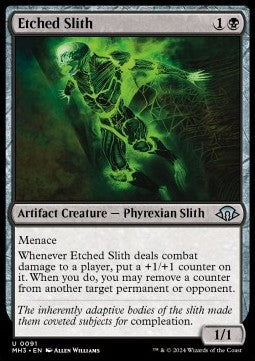 Etched Slith - Modern Horizons 3 (Uncommon) [MH3-91] Main image