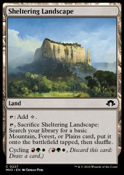 Sheltering Landscape - Modern Horizons 3 (Common) [MH3-227] Main image