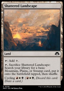 Shattered Landscape - Modern Horizons 3 (Common) [MH3-226] Main image
