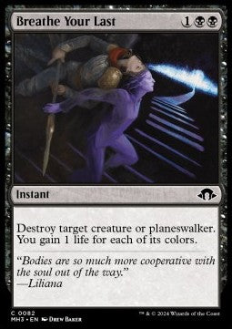 Breathe Your Last - Modern Horizons 3 (Common) [MH3-82] Main image