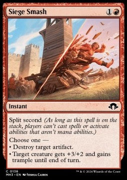 Siege Smash - Modern Horizons 3 (Common) [MH3-136] Main image