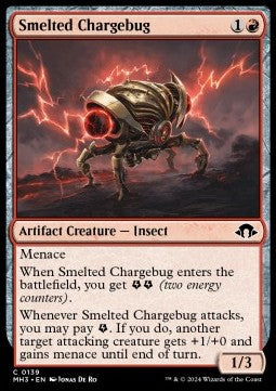 Smelted Chargebug - Modern Horizons 3 (Common) [MH3-139] Main image