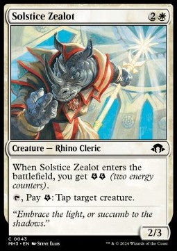 Solstice Zealot - Modern Horizons 3 (Common) [MH3-43] Main image