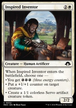 Inspired Inventor - Modern Horizons 3 (Common) [MH3-32] Main image