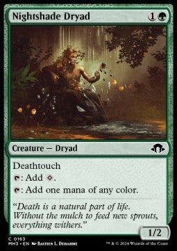 Nightshade Dryad - Modern Horizons 3 (Common) [MH3-163] Main image