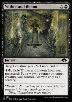 Wither and Bloom - Modern Horizons 3 (Common) [MH3-111] Main image