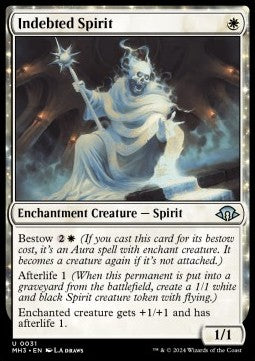 Indebted Spirit - Modern Horizons 3 (Uncommon) [MH3-31] Main image