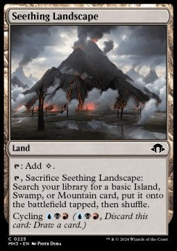 Seething Landscape - Modern Horizons 3 (Common) [MH3-225] Main image