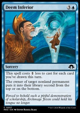 Deem Inferior - Modern Horizons 3 (Common) [MH3-57] Main image