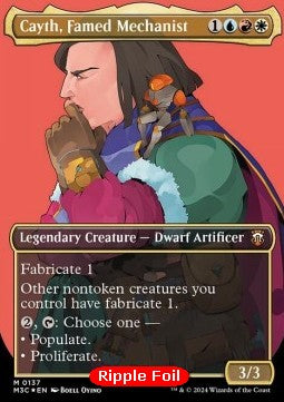 Cayth, Famed Mechanist (V.4) - Commander: Modern Horizons 3: Extras (Mythic) [XM3C-137]