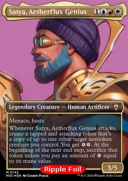 Satya, Aetherflux Genius (V.4) - Commander: Modern Horizons 3: Extras (Mythic) [XM3C-142] Hauptbild