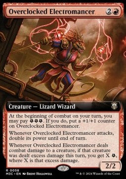 Overclocked Electromancer (V.1) - Commander: Modern Horizons 3: Extras (Rare) [XM3C-58] Hauptbild
