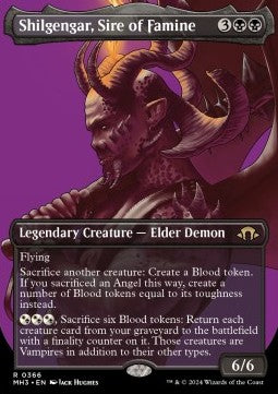 Shilgengar, Sire of Famine (V.1) - Modern Horizons 3: Extras (Rare) [XMH3-366] Main image