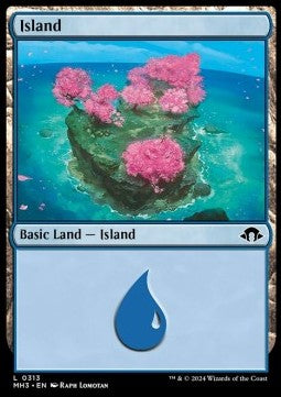 Island (V.3) - Modern Horizons 3 (Land) [MH3-313] Hauptbild
