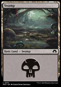 Swamp (V.3) - Modern Horizons 3 (Land) [MH3-315] Main image