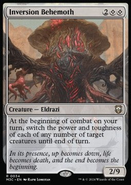 Inversion Behemoth - Commander: Modern Horizons 3 (Rare) [M3C-34] Immagine principale del prodotto