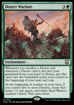 Desert Warfare - Commander: Modern Horizons 3 (Rare) [M3C-116] Imagen principal del producto