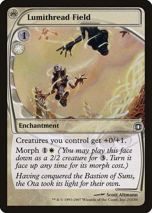 Lumithread Field – Future Sight (FUT-25) Magic: The Gathering card | LC-REM-20260804-15151524413772-772bf1a3-ab2d-4fe6-830b-1c5ef8f5dc07 Imagen principal del producto